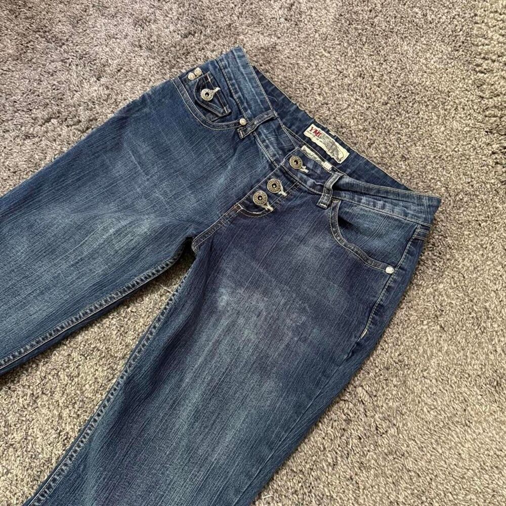 Ymi Women's Blue and Navy Jeans